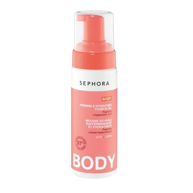 Mousse rafraîchissante et hydratante dans l'huile de Sephora. (19 €).