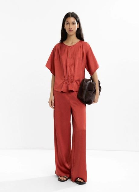Pantalons de satin Parfois (32,99 euros)