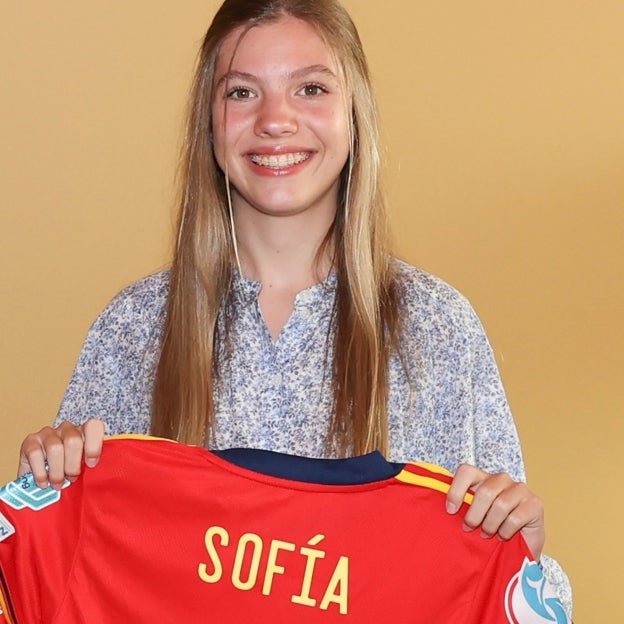 L'Infanta avec une chemise de sélection. 