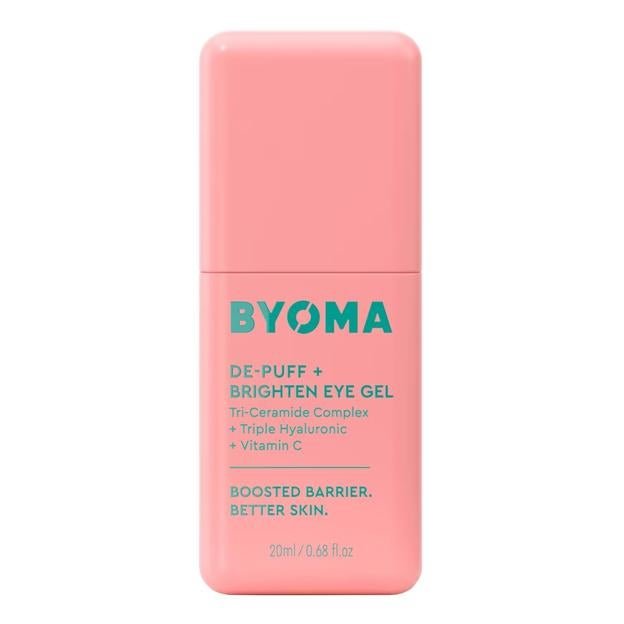 Byoma De-Puff et Brightten Eye Gel.