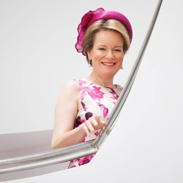 La reine Matilde de Belgique était l'un des invités du lien. 