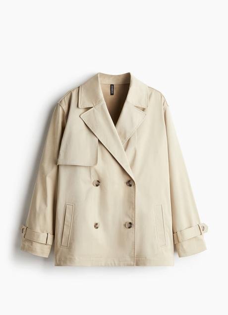 Court H&M Gabardina (49,99 euros)