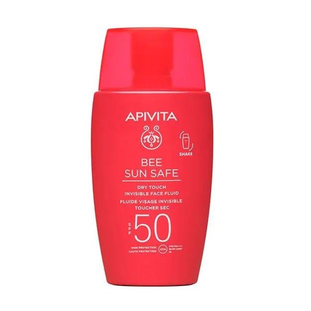 Bee Sun Safe Touch sèche SPF50 d'apivita