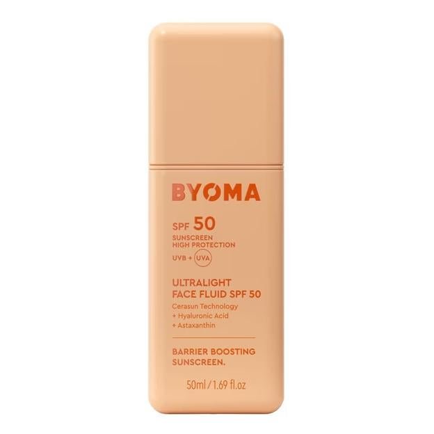 SPF50 fluide ultraliers de Byoma
