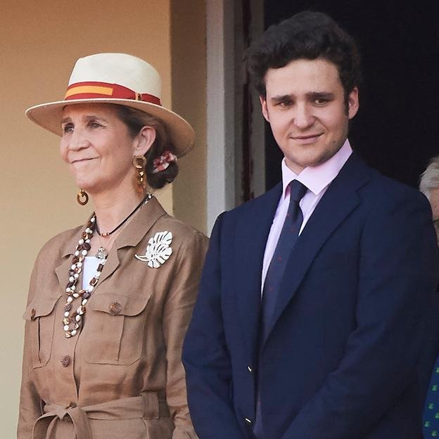 Une autre peur importante pour l'Infanta Elena: la révolte de Broncano tente un froilán qui ne trouve pas son site 