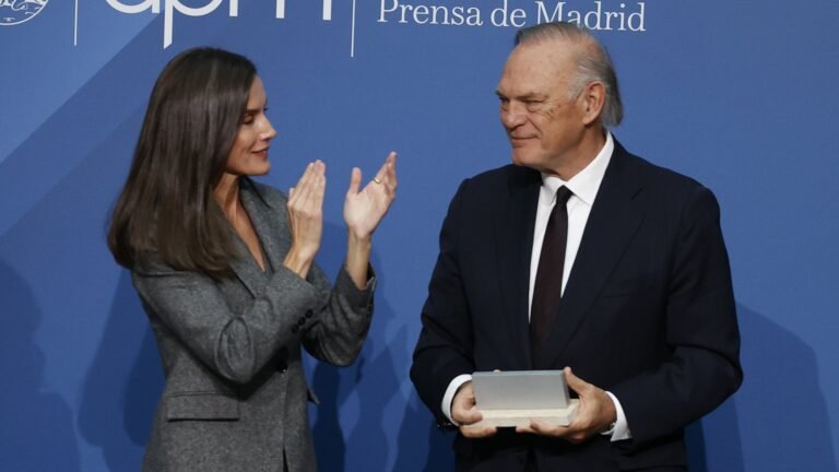 L’anecdote qui unit Pedro Piqueras et Queen Letizia: « Je l’ai vue pour un restaurant et j’ai dit … »
