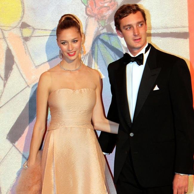 Beatrice Borromeo et Pierre Casiraghi au Rose Dance 2014.