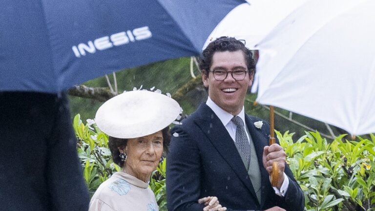 Nouveau mariage dans le clan Loot: Huberto Botín et sa main romantique ont demandé dans la ferme familiale
