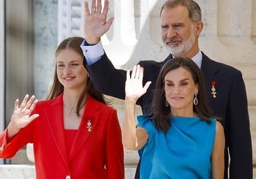 Premier examen de la nouvelle équipe de la Royal House: Letizia et Leonor à Navarra, pour réclamer le titre de Princesa de Viana