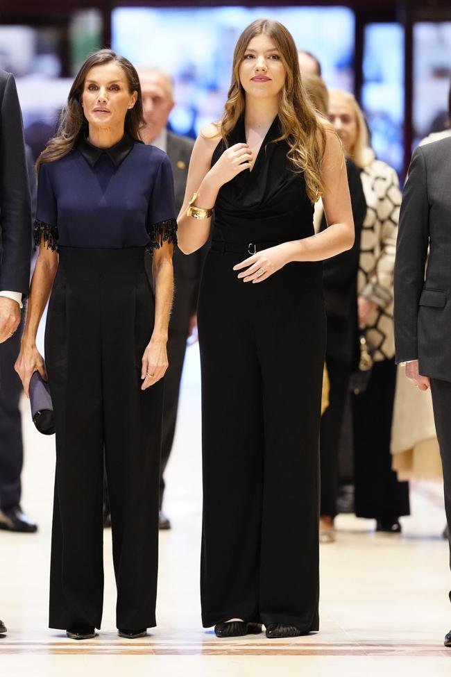 L'Infante Sofía au concert précédant la remise des Prix Princesse des Asturies