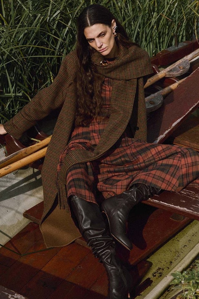 Robe à carreaux Sfera (49,99 euros)