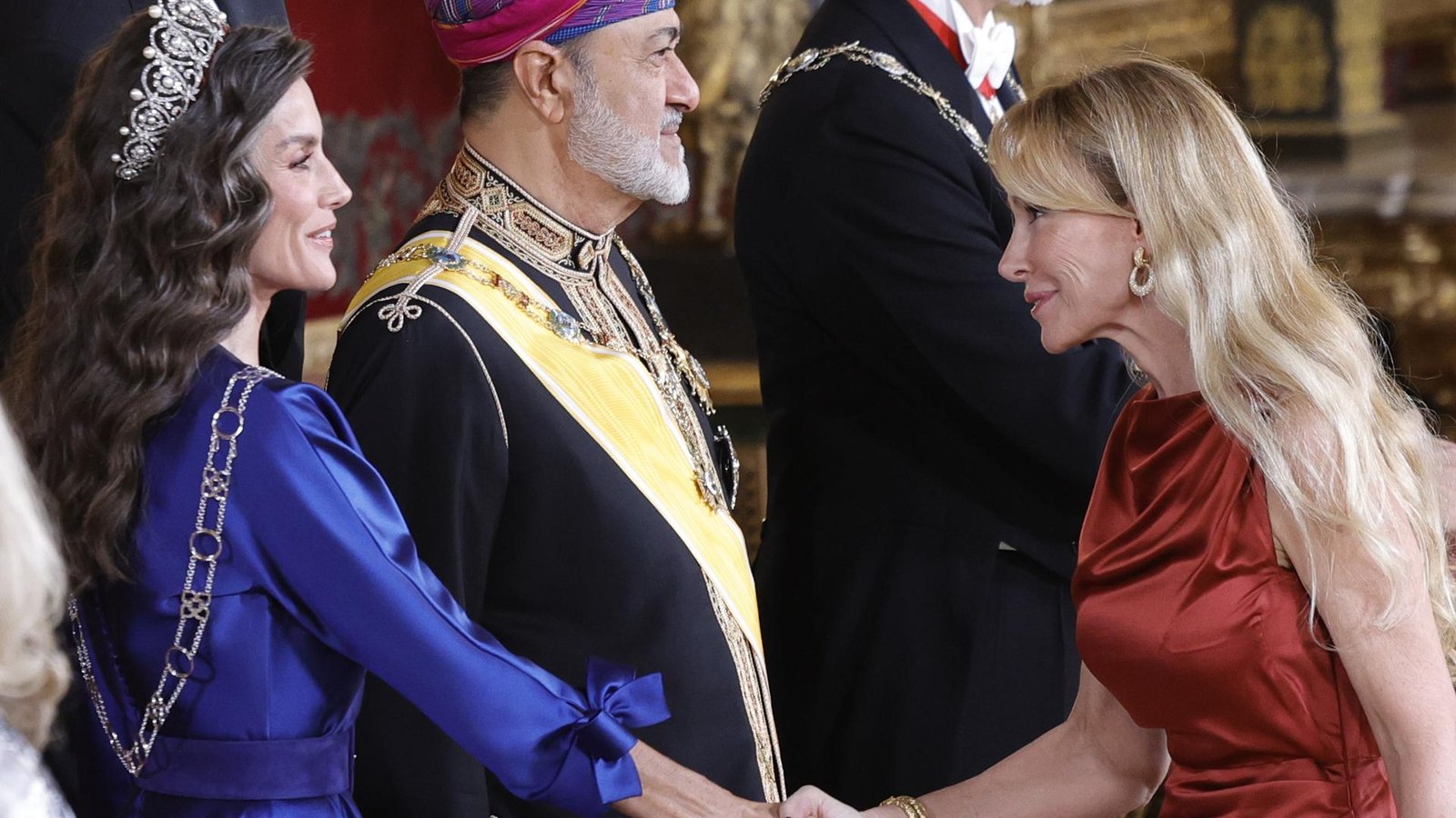 Nous avons la photo de l'invité qui a éclipsé Letizia lors du dîner de gala d'hier soir.