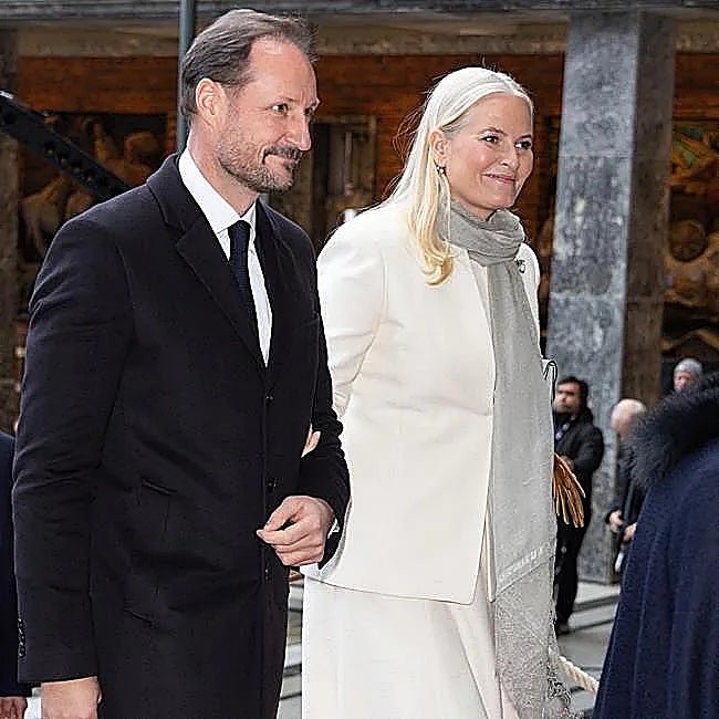 Princes Haakon et Mette-Marit.