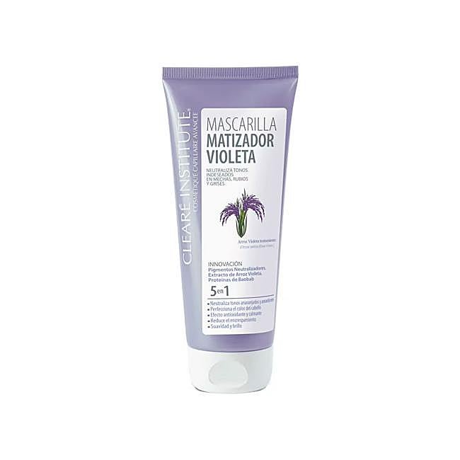 Masque matifiant violet Clearé Institute de Clearé Institute.