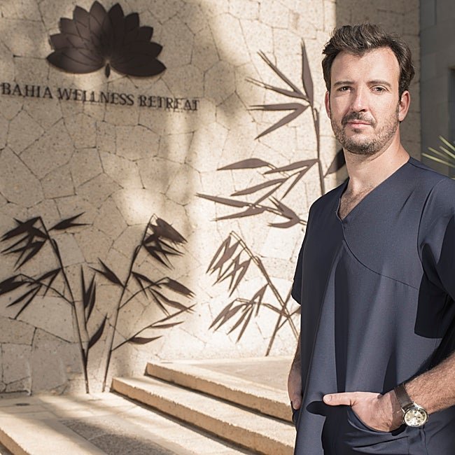 Salvador Martín, expert en physiothérapie de l'hôtel Bahía del Duque.
