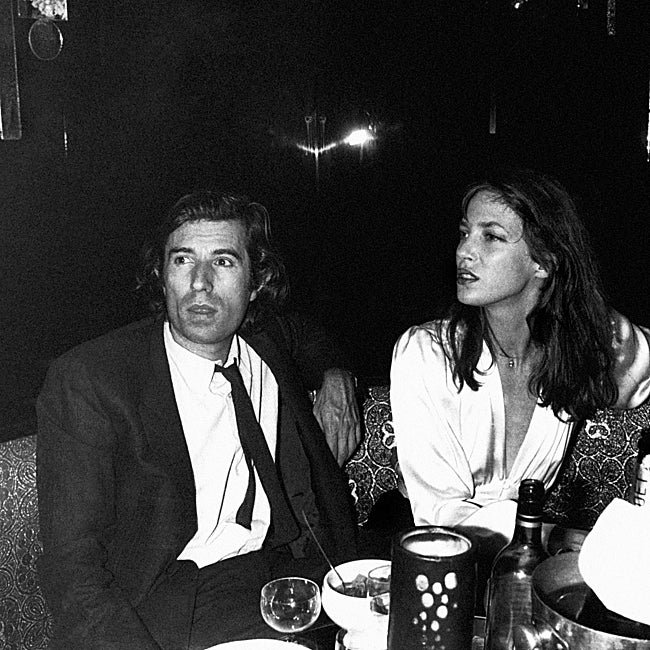 Jane Birkin et Jacques Doillon chez Régine à Paris en 1981.