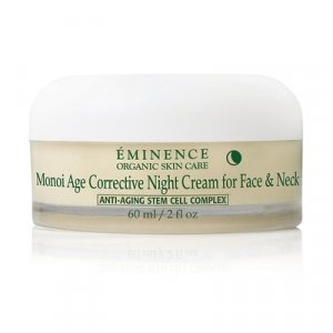 Eminence Organics Crème de nuit correctrice au monoï pour le visage & amp; Cou