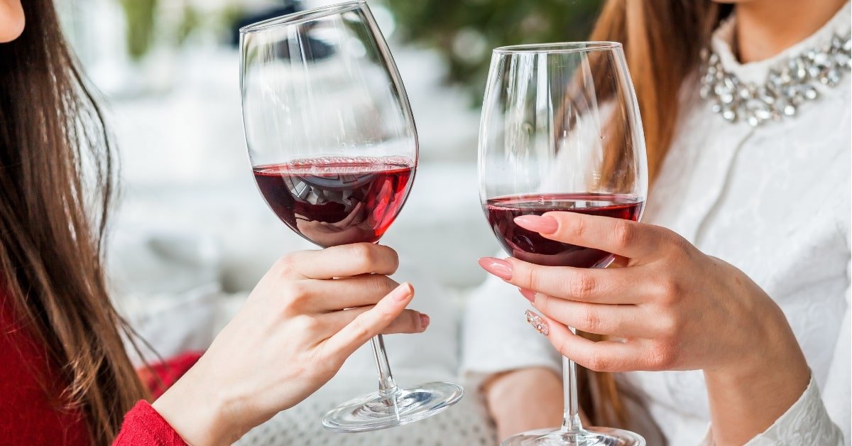 le vin affecte votre peau