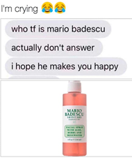 Pourquoi Mario Badescu est-il mauvais?