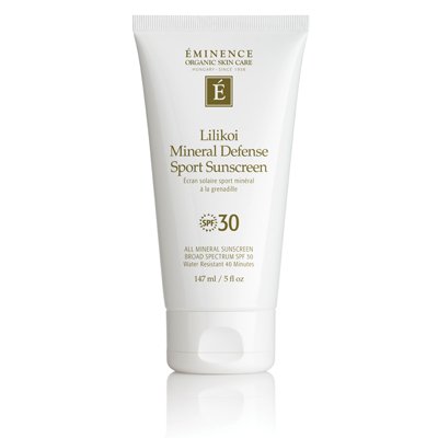 Écran solaire Lilikoi Mineral Defense Sport