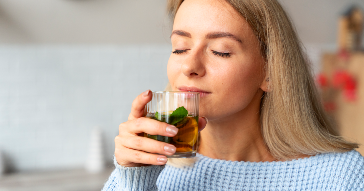 L'effet de nombril plat à 10 perfusions pour des digestions plus légères