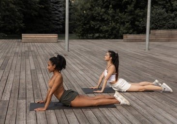 Sandra Domínguez, experte en yoga : 