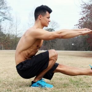 Squats flamenco, le défi de l&rsquo;équilibre sur une jambe