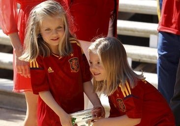Leonor et Sofía, talisman de La Roja en Coupe du Monde : toutes les fois où elles ont porté le maillot de l'équipe